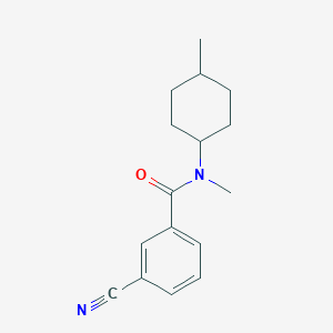 3-cyano-N-methyl-N-(4-methylcyclohexyl)benzamide