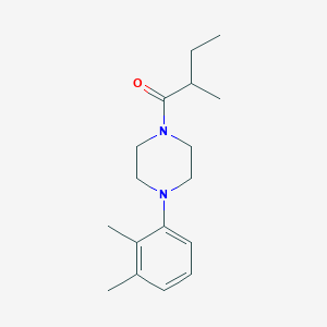 1-[4-(2,3-Dimethylphenyl)piperazin-1-yl]-2-methylbutan-1-one