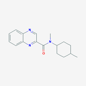 N-methyl-N-(4-methylcyclohexyl)quinoxaline-2-carboxamide