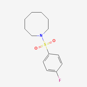 1-(4-Fluorophenyl)sulfonylazocane