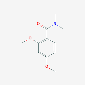 molecular formula C11H15NO3 B7540683 2,4-dimethoxy-N,N-dimethylbenzamide 
