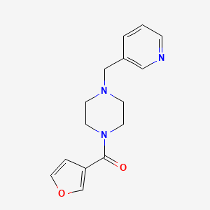 Furan-3-yl-[4-(pyridin-3-ylmethyl)piperazin-1-yl]methanone