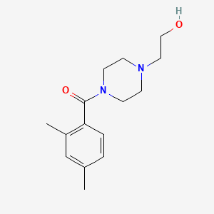 (2,4-Dimethylphenyl)-[4-(2-hydroxyethyl)piperazin-1-yl]methanone