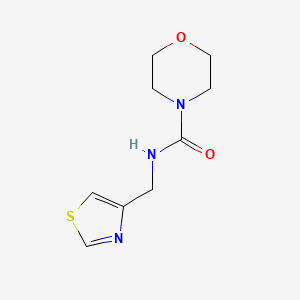 N-(1,3-thiazol-4-ylmethyl)morpholine-4-carboxamide