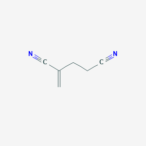 molecular formula C6H6N2 B075433 2-亚甲基戊二腈 CAS No. 1572-52-7