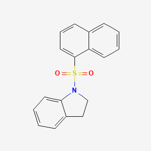 1-Naphthalen-1-ylsulfonyl-2,3-dihydroindole