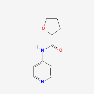 molecular formula C10H12N2O2 B7544015 N-pyridin-4-yloxolane-2-carboxamide 