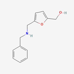 [5-[(Benzylamino)methyl]furan-2-yl]methanol