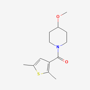 molecular formula C13H19NO2S B7545010 (2,5-Dimethylthiophen-3-yl)-(4-methoxypiperidin-1-yl)methanone 
