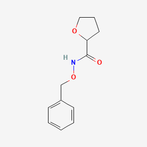 N-phenylmethoxyoxolane-2-carboxamide