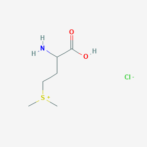 molecular formula C6-H14-N-O2-S.Cl B075466 DL-蛋氨酸甲基亚硫酸盐 CAS No. 3493-12-7