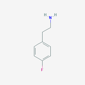 molecular formula C8H10FN B075468 4-氟苯乙胺 CAS No. 1583-88-6