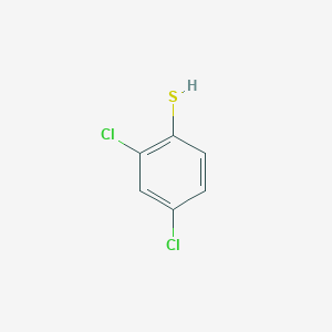 molecular formula C6H4Cl2S B075471 2,4-二氯苯硫醇 CAS No. 1122-41-4