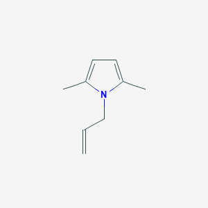 molecular formula C9H13N B7547913 2,5-Dimethyl-1-prop-2-enylpyrrole 