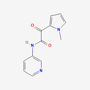 molecular formula C12H11N3O2 B7548435 N-(4-butylphenyl)-2-[3-oxo-8-(phenylthio)[1,2,4]triazolo[4,3-a]pyrazin-2(3H)-yl]acetamide 