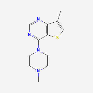 7-Methyl-4-(4-methylpiperazin-1-yl)thieno[3,2-d]pyrimidine
