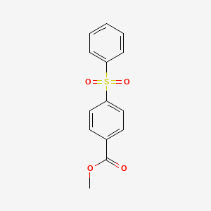 molecular formula C14H12O4S B7549585 4-甲苯磺酰基苯甲酸甲酯 