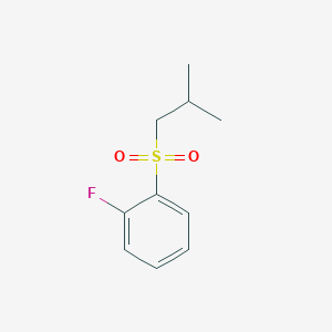 1-Fluoro-2-(2-methylpropylsulfonyl)benzene