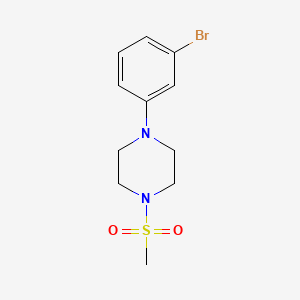 1-(3-Bromophenyl)-4-methylsulfonylpiperazine