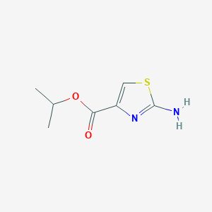 molecular formula C7H10N2O2S B7549844 Isopropyl 2-aminothiazole-4-carboxylate 