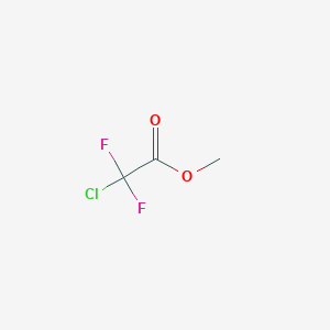 molecular formula C3H3ClF2O2 B075499 氯二氟乙酸甲酯 CAS No. 1514-87-0
