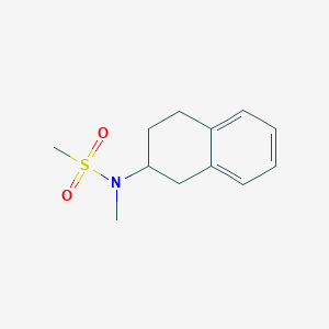 N-methyl-N-(1,2,3,4-tetrahydronaphthalen-2-yl)methanesulfonamide