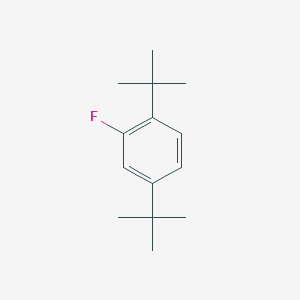 molecular formula C14H21F B7549996 1,4-Di-tert-butyl-2-fluorobenzene 