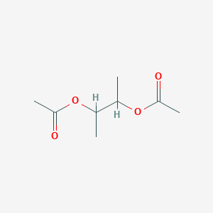 molecular formula C8H14O4 B075507 丁烷-2,3-二基二乙酸酯 CAS No. 1114-92-7