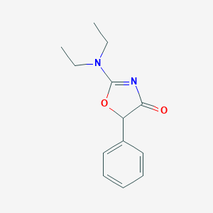 molecular formula C13H16N2O2 B075510 2-二乙基氨基-5-苯基-2-噁唑啉-4-酮 CAS No. 1214-73-9