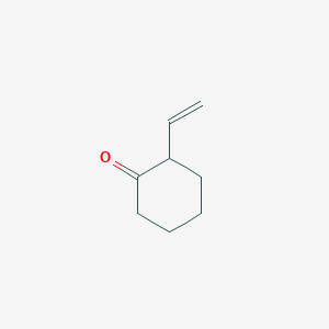 molecular formula C8H12O B075513 2-Ethenylcyclohexan-1-one CAS No. 1122-24-3