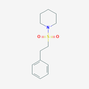 molecular formula C13H19NO2S B7552165 Phenethyl piperidino sulfone 