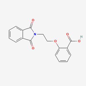 2-[2-(1,3-Dioxoisoindol-2-yl)ethoxy]benzoic acid