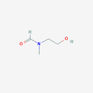 molecular formula C4H9NO2 B075533 N-(2-羟乙基)-N-甲基甲酰胺 CAS No. 1590-50-7