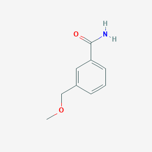 molecular formula C9H11NO2 B7554197 3-Methoxymethylbenzamide 