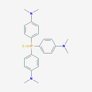 molecular formula C24H30N3PS B075547 Tris(p-dimethylaminophenyl)phosphine sulfide CAS No. 1448-56-2