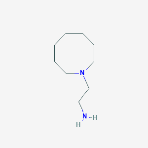 molecular formula C9H20N2 B075558 Hexahydro-2H-azocine-1-ethylamine CAS No. 1126-67-6
