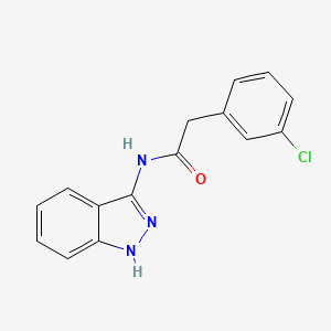 molecular formula C15H12ClN3O B7556093 EDJ-MED-c8e7a002-11 