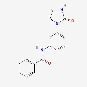 N-[3-(2-oxoimidazolidin-1-yl)phenyl]benzamide
