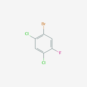 molecular formula C6H2BrCl2F B075593 1-溴-2,4-二氯-5-氟苯 CAS No. 1481-63-6