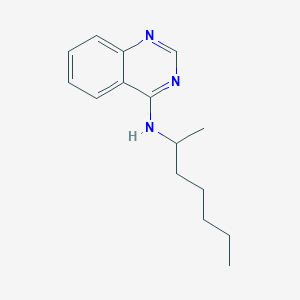 N-heptan-2-ylquinazolin-4-amine