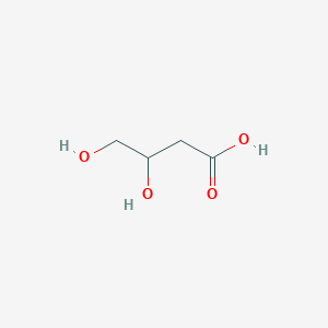 molecular formula C4H8O4 B075598 3,4-二羟基丁酸 CAS No. 1518-61-2