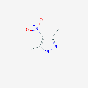 B075602 1,3,5-Trimethyl-4-nitro-1H-pyrazole CAS No. 1125-30-0