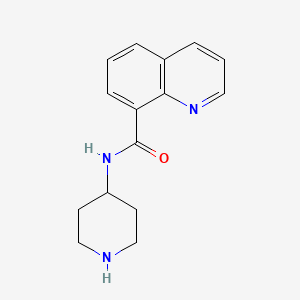 N-piperidin-4-ylquinoline-8-carboxamide