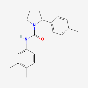 N-(3,4-dimethylphenyl)-2-(4-methylphenyl)pyrrolidine-1-carboxamide