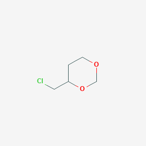 molecular formula C5H9ClO2 B075608 4-Chloromethyl-[1,3]dioxane CAS No. 1121-62-6