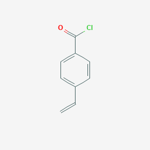 molecular formula C9H7ClO B075609 4-Vinylbenzoyl chloride CAS No. 1565-41-9