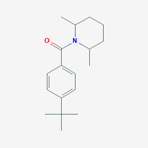 molecular formula C18H27NO B7561008 (4-Tert-butylphenyl)-(2,6-dimethylpiperidin-1-yl)methanone 