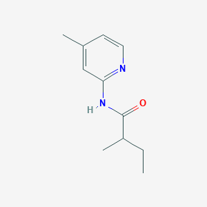2-methyl-N-(4-methylpyridin-2-yl)butanamide