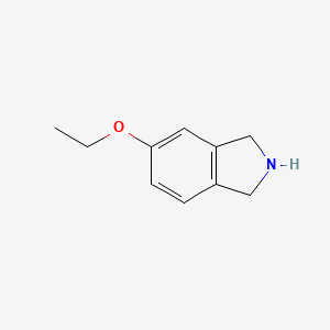 molecular formula C10H13NO B7561181 5-ethoxy-2,3-dihydro-1H-isoindole 