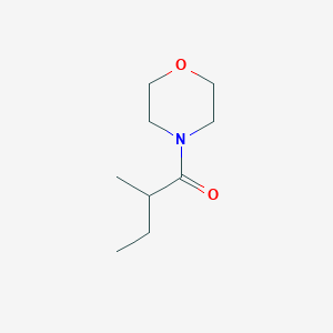 molecular formula C9H17NO2 B7561261 4-(2-Methylbutanoyl)morpholine 
